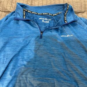 1/4 zip Eddie Baur. Long sleeve dry fit